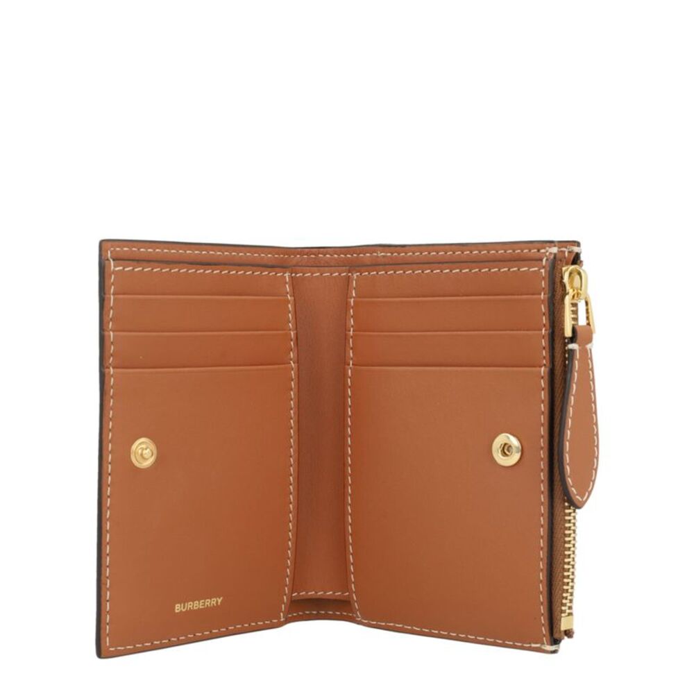 Burberry LS Small Check Bifold Wallet DFC Womens - Picture 3 of 3